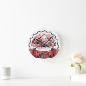 Camping Badge Ronde Klok (Huis)