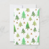 Camping Badges & Icons RSVP met keuze uit maaltijd (Achterkant)