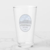Camping Beartooth Mountains Montana Wyoming Glas (Achterkant)