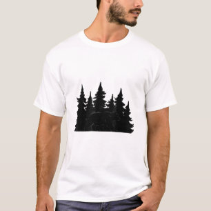 Camping Beer I Natuur Foresthiking Caravan Camper T-shirt