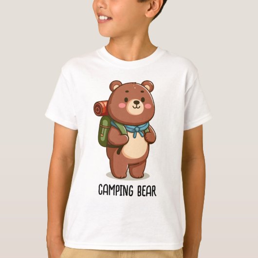 Camping Beer T-shirt (Voorkant)
