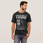 Camping beren aanval tip doe alsof je dood bent t-shirt (Voorkant volledig)