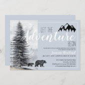 Camping Birthday Adventure begint Kaart (Voorkant / Achterkant)