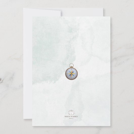 Camping Birthday Party Invitation Kaart (Achterkant)