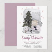 Camping Birthday Party