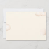 Camping Birthday Party modern kids Photo Kaart (Achterkant)