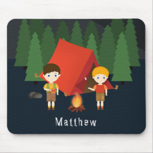 Camping Birthday Party Muismat