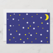 Camping Birthday Party Sleepover Khaki Green Kaart (Achterkant)