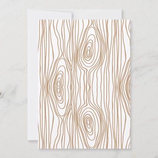 Camping Birthday Uitnodiging (Achterkant)