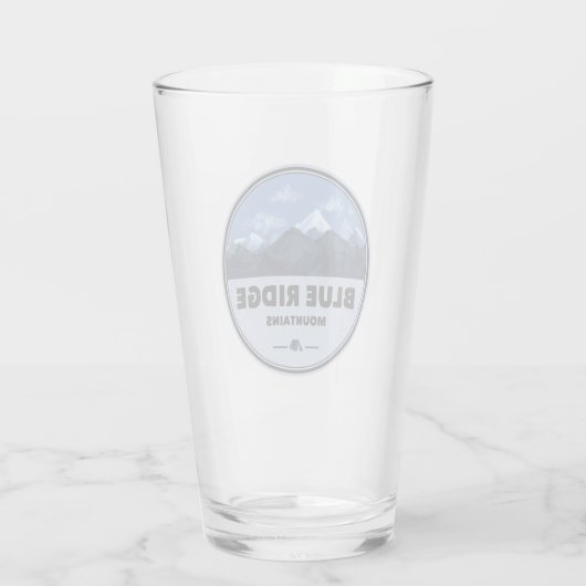 Camping Blue Ridge Mountains Glas (Achterkant)