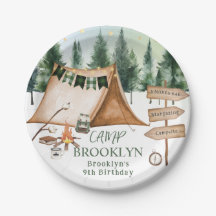 Camping Bonfire S'mores Verjaardag Outdoor