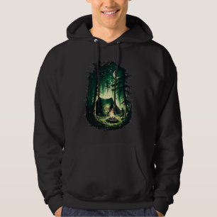 Camping Bos Vakantie WoMo Caravan Natuurlijk Tent  Hoodie