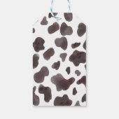 Camping Bos Verjaardagsfeestje Dank u Label Cadeaulabel (Achterkant)