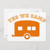 Camping Briefkaart (Voorkant / Achterkant)