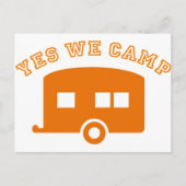 Camping Briefkaart (Voorkant)