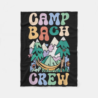 Camping Bruidsfeest Kamp Bachelorette Kamp Bach C Fleece Deken