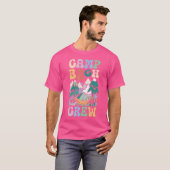 Camping Bruidsfeest Kampeer Bruidsmeisjes Kampeer T-shirt (Voorkant volledig)