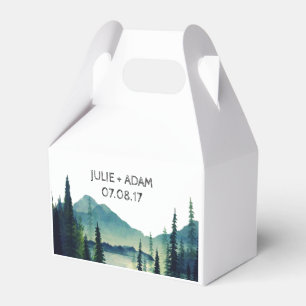 Camping Bruiloft Favor Dozen Bedankdoosjes