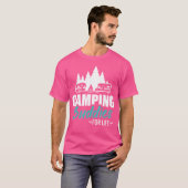 Camping Buddies for Life Caravan Trailer RV T-shirt (Voorkant volledig)