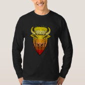 Camping Buffalo Bison T-shirt (Voorkant)