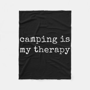 Camping By Design T-shirtbedrijf Uni-volwassenen C Fleece Deken