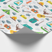 Camping Cadeaupapier (Hoek)