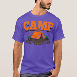 Camping Camp Counselor 1 T-shirt