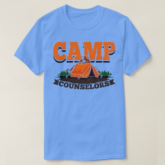 Camping Camp Counselor 2 T-shirt (Design voorkant)