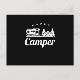 Camping Camp Hiking Natuur Forest Tents Briefkaart