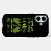 Camping Camper Cadeau Koffie Case-Mate iPhone Case (Achterkant (horizontaal))
