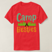 Camping Camper Camp 1 T-shirt (Design voorkant)