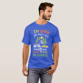 Camping Camper Caravan gezin T-shirt (Voorkant volledig)