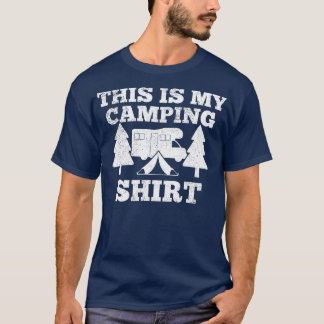 Camping Camper RV Camping T-shirt