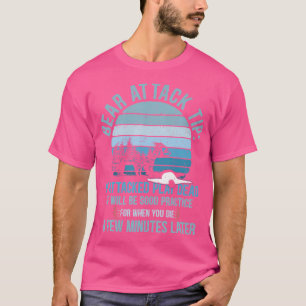 Camping Camper Trick Beer Aanval Tip Als Aangevall T-shirt