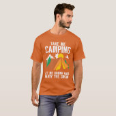 Camping Campfire Camper friends T-shirt (Voorkant volledig)