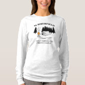 Camping Campfire Family Reunion Custom Mam T-shirt (Voorkant)