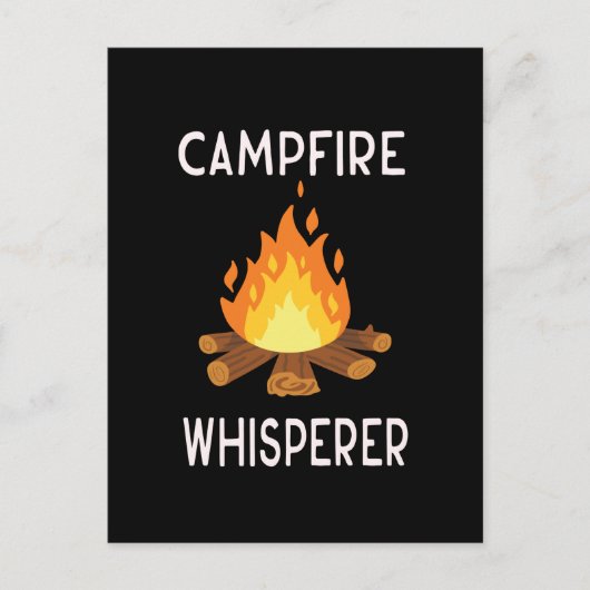Camping - Campfire whisper Briefkaart (Voorkant)