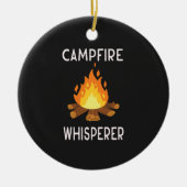 Camping - Campfire whisper Keramisch Ornament (Voorkant)