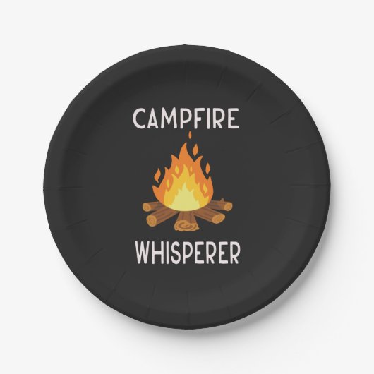 Camping - Campfire whisper Papieren Bordje (Voorkant)