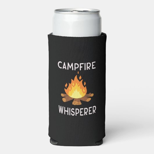 Camping - Campfire whisper Seltzer Blikjeskoeler (Seltzer Voorkant)