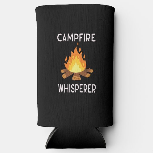 Camping - Campfire whisper Seltzer Blikjeskoeler (Voorkant)