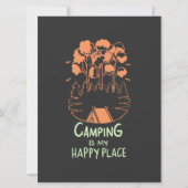 Camping - Camping is mijn gelukkige plaats (Voorkant)