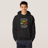 Camping Camping om stress op het werk te voorkomen Hoodie (Voorkant volledig)