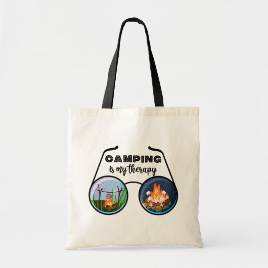 Camping Canvas tas (Voorkant)