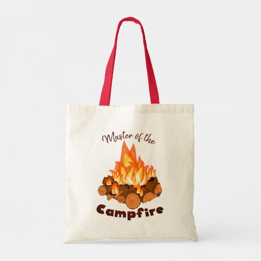 Camping Canvas tas (Achterkant)