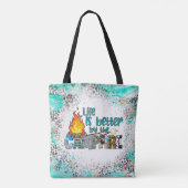 Camping Canvas tas voor vrouwen (Achterkant)