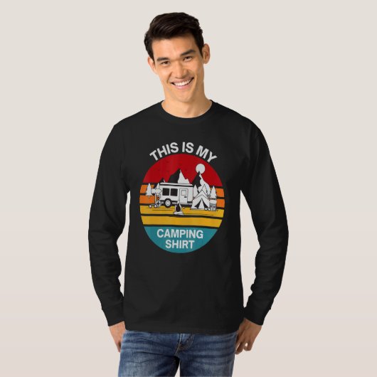 Camping Caravan Camping Hiking Rv Camping _2 T-shirt (Voorkant volledig)