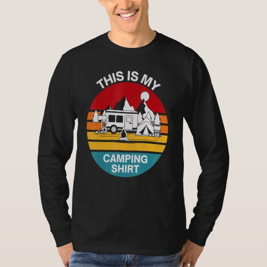 Camping Caravan Camping Hiking Rv Camping _2 T-shirt (Voorkant)