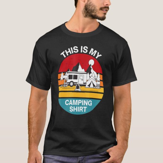 Camping Caravan Camping Hiking Rv Camping _2 T-shirt (Voorkant)