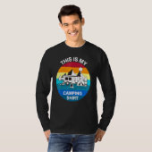 Camping Caravan Camping Wandelen RV Camping 3 T-shirt (Voorkant volledig)